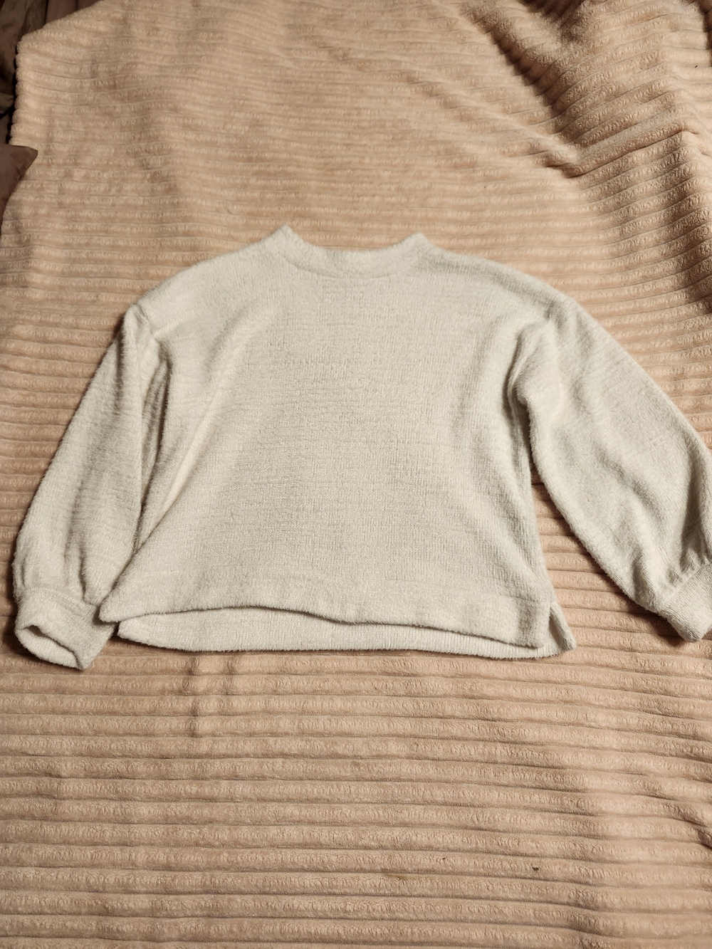 Old Navy Soft Cream Crewneck Sweater